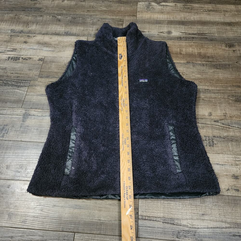 Patagonia Fleece Vest dark blue-purple women's size XL 2481 - Picture 2 of 6